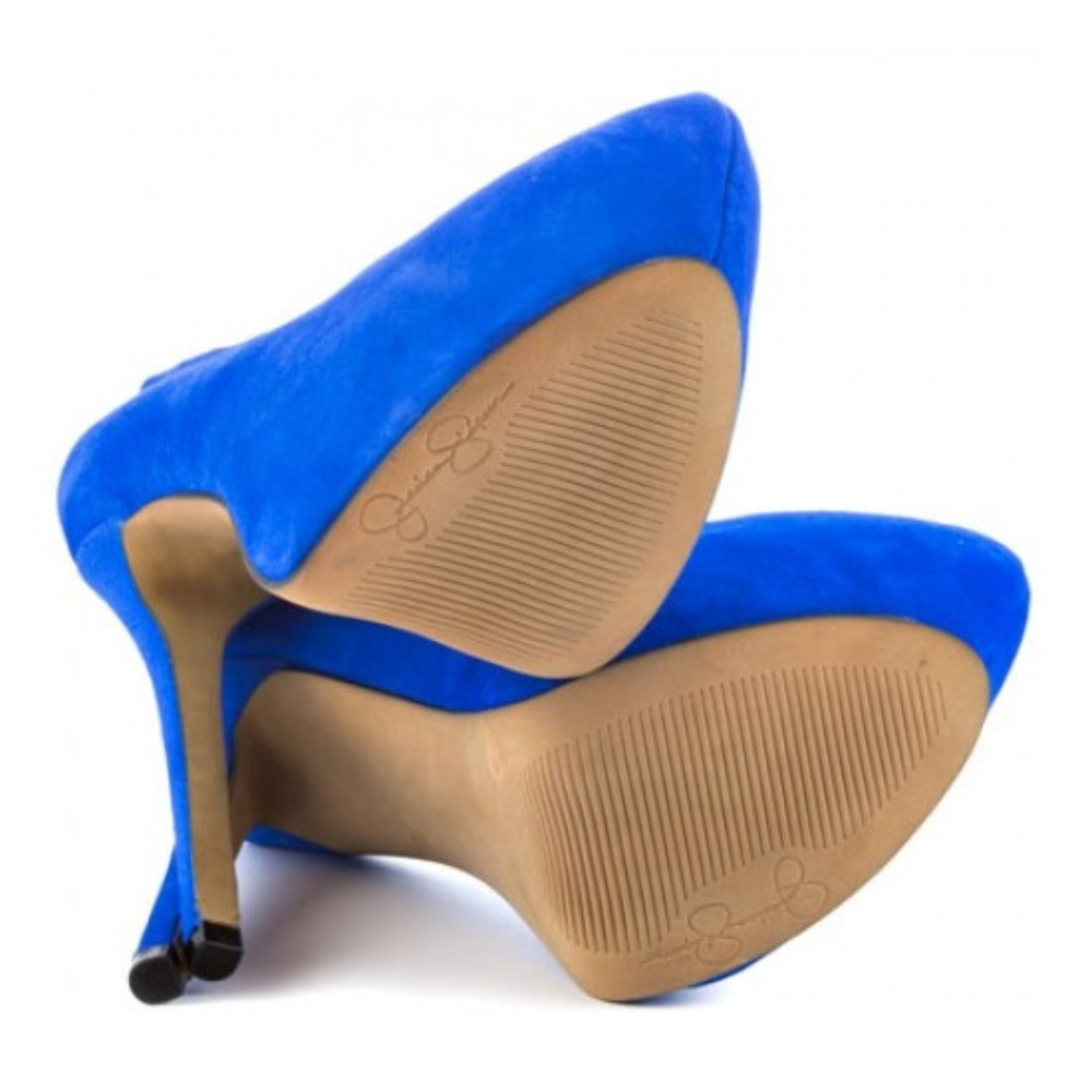 Jessica Simpson Jasmint heels in Americana blue - Picture 4 of 7